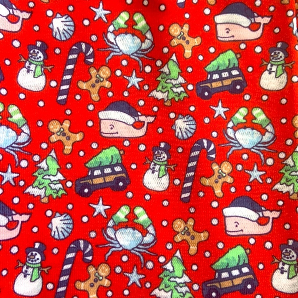 NEW VINEYARD VINES Kids Holiday Pajama Pants sz L/16 - Picture 3 of 4